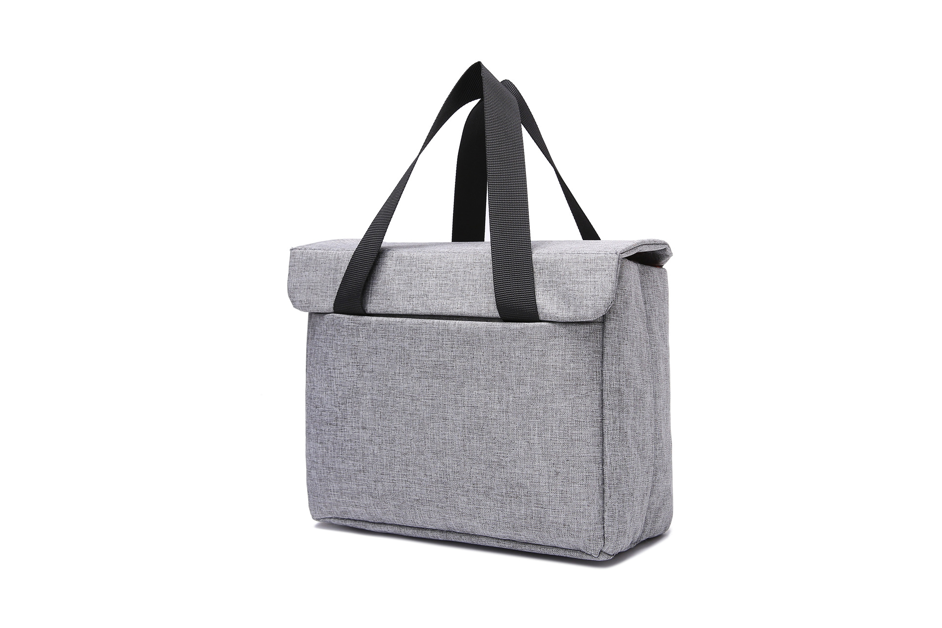 Unisex Large Polyester Solid Color Basic Classic Style Square Flip Cover Camera Bag display picture 1