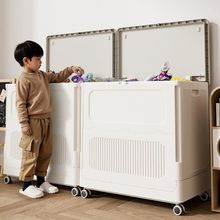 衣服收纳箱家用大容量翻盖玩具衣物被子整理箱可折叠收纳柜储物柜