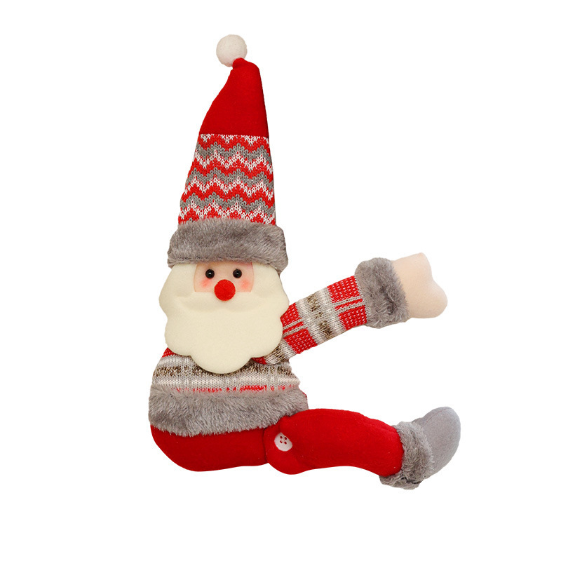 クロスボーダー新製品クリスマスカーテンバックル装飾クリスマスカーテンハグクリスマス人形ギフトクリエイティブ布雰囲気アレンジメント|undefined