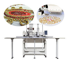 珠子金片全自动单头特种绣花机Multifunction Embroidery Machine