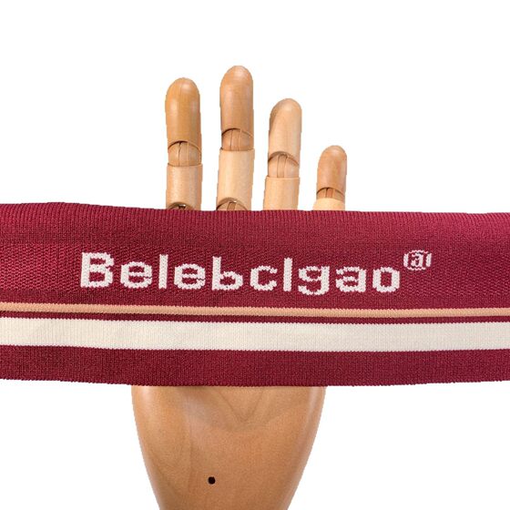 Factory-Made Horizontal Machine Ribbed Knitted School Uniform Ribbed Hem Cuffs Neckline Jacquard Waistband Threaded Flat Machine Ribbed