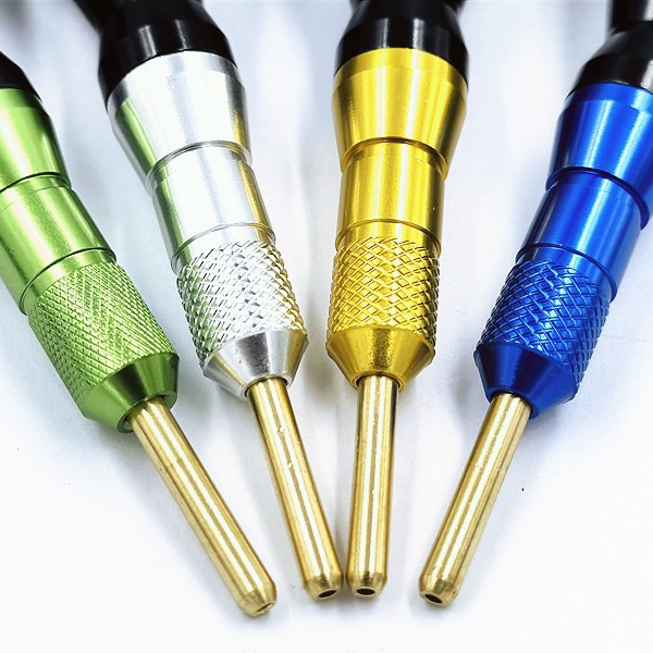 En stock herramienta de dardos electrónica DART cabeza thimble Dispositivo de punta de dardo suave aguja punción dispositivo roto aguja extractor 66g