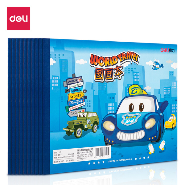 Art book with pictures painting for students