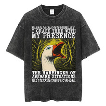 ŷ�봿��Mens Clothes Vintage Washed The Harbinger of