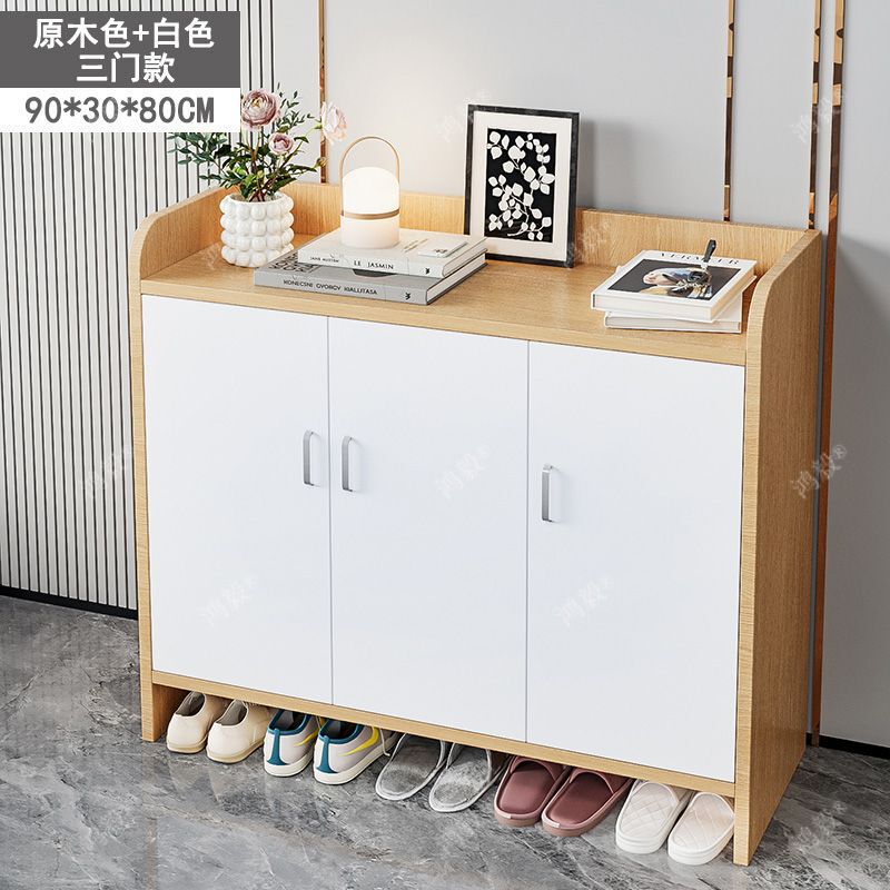 大容量の靴キャビネット、靴ラック、玄関ドア、廊下、多機能収納、家庭用玄関ドア、壁掛け多層収納キャビネット|undefined