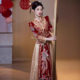 Velvet Xiuhe Dress 2025 New Bride Wedding Dress Chinese Style Wedding Dress plus size Toast Dress Wedding Dress Spring and Summer