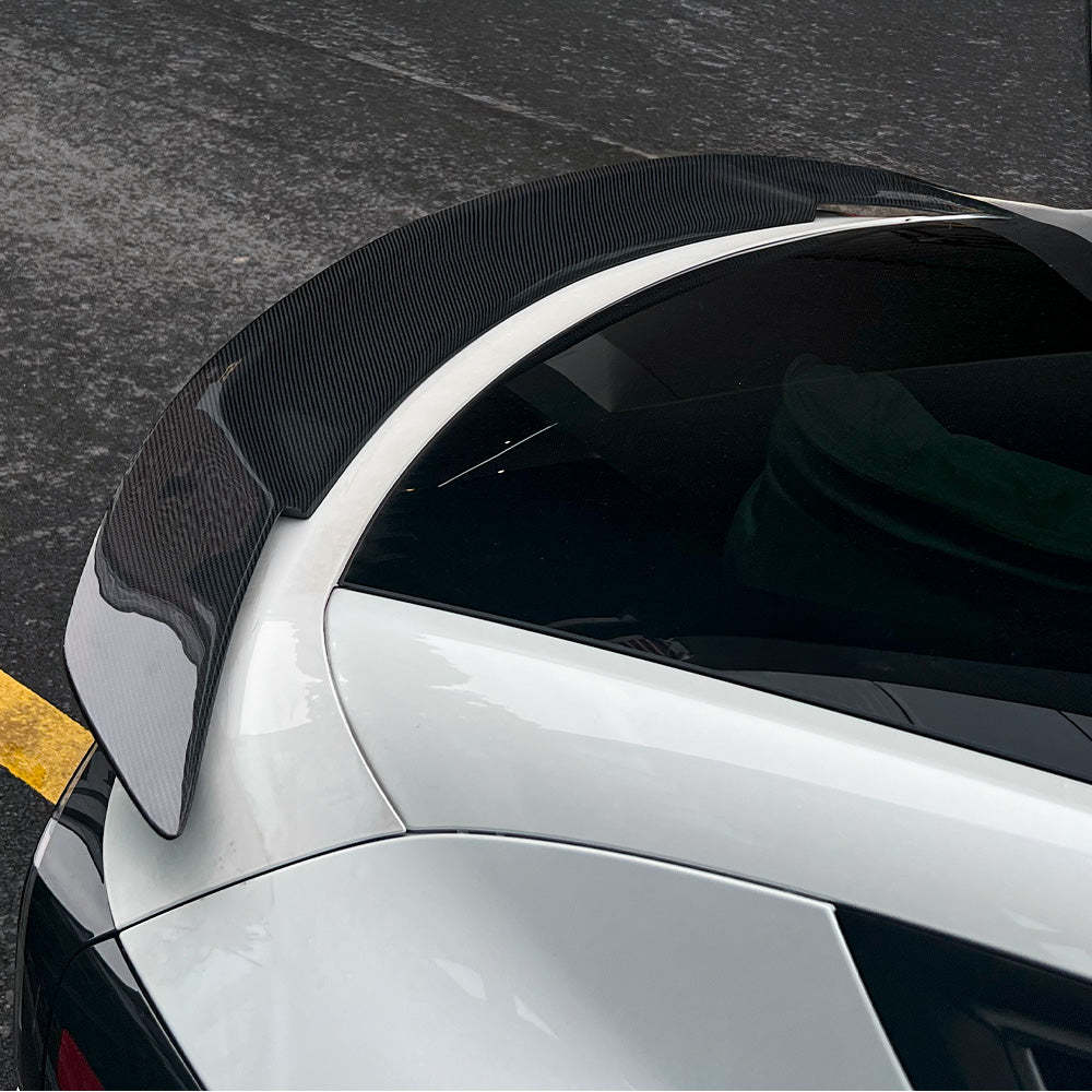 Suitable for the New Model 3 Highland, the New Model Y Juniper, and the True Carbon Fiber Rt Style Rear Wing