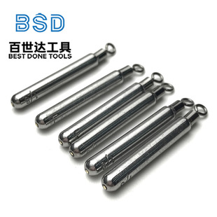 Tungsten alloy free water drop long cylindrical water drop 97% tungsten steel fish drop