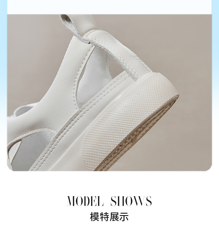 Giày sneaker nữ ZHR cổ thấp dáng thể thao, chất liệu lưới thoáng khí, đế nhẹ, phong cách mùa hè — CS73E màu be chi tiết 11