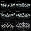 Metal diamond, headband for bride, hair accessory handmade, Korean style