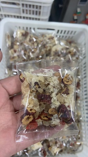 Silver Ear Soup Companion with Red Dates, Goji Berries, Rock Sugar - Wholesale Silver Ear Soup Combination with Golden Swallow Sticky Rice - Soup Companion