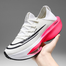 跨境破二基普乔格同款气垫跑步鞋减震回弹竞速马拉松情侣运动鞋男