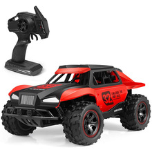 跨境RC高速越野赛车模型玩具儿童遥控玩具车短卡车跨境小包装1:18