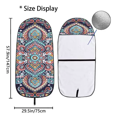 Universal seat cover, Geometric Seat Towel Cover - qctj661-75x150