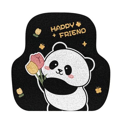 Universal Foot Pad Hair - colored-silk-circle-tulip-panda-back-1-4562cm-front-foot-pad-silk-circle