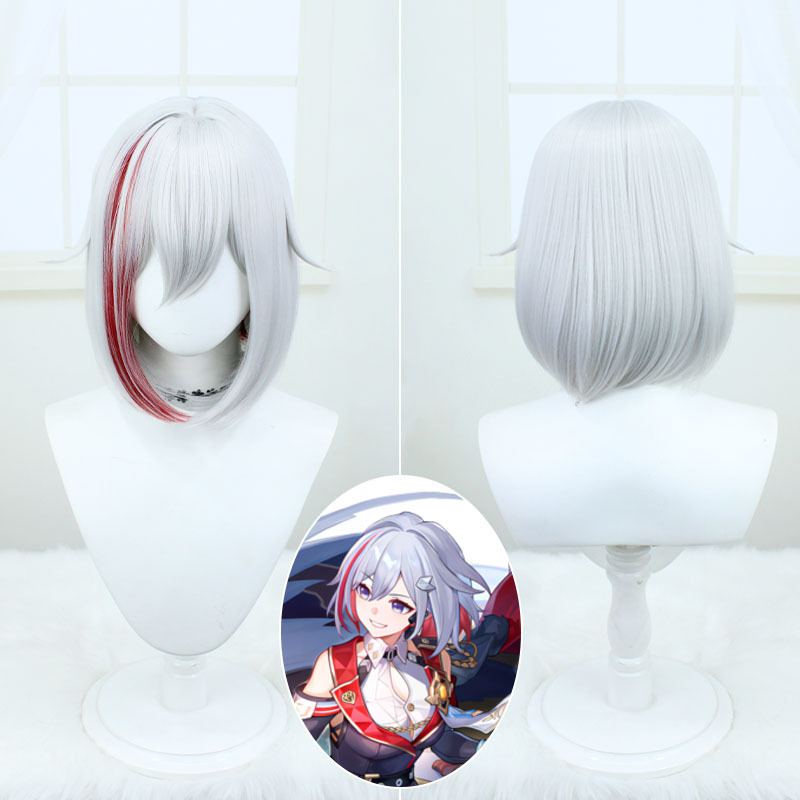 Star dome railway cosplay Topa cos wig anime hair silk game highlight fake hair hairstyle wholesale