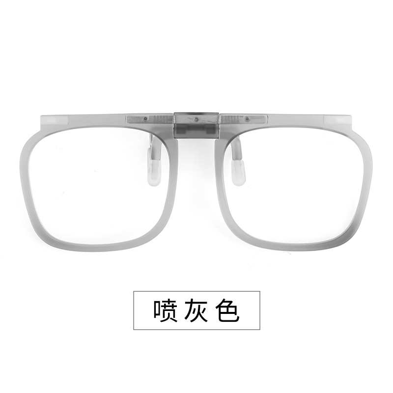 渐进夹片试戴架 喷漆工艺可调节瞳距试戴框试镜框超轻无衬片批发|undefined