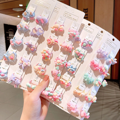 儿童宝宝发圈 女童头绳啾啾辫小号发绳头饰可爱发饰女孩小饰品