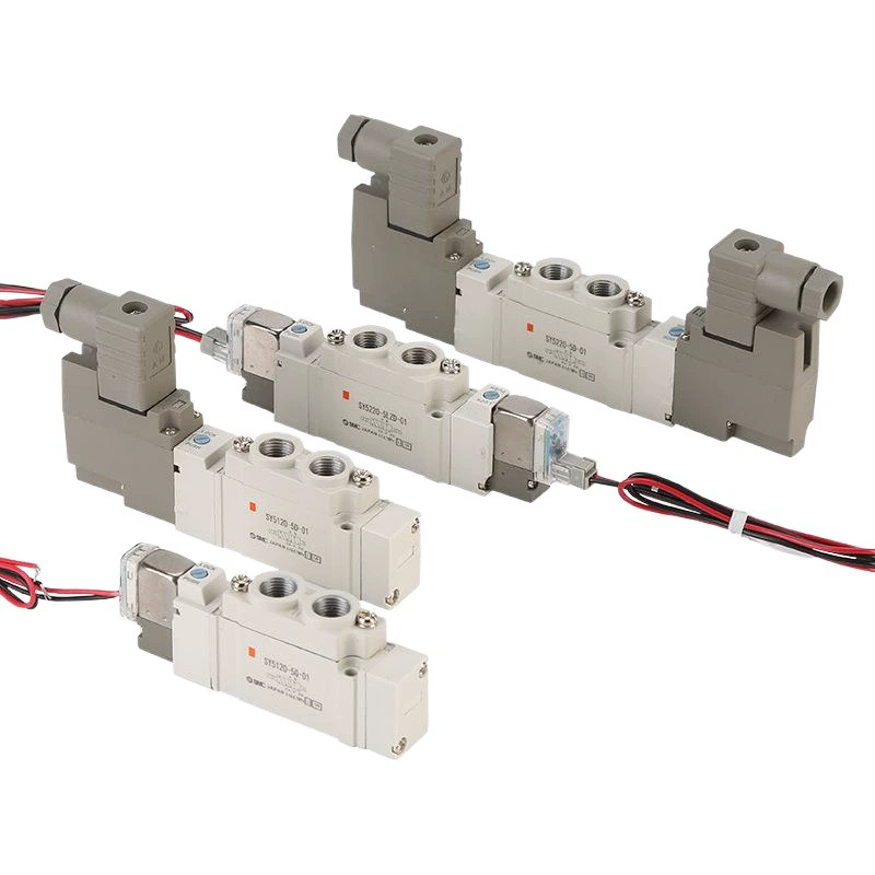 Соленоидный клапан типа Senri SMC SY5120-5LZD-01 SY7120-5D 3120 9120 пневматический реверсивный клапан