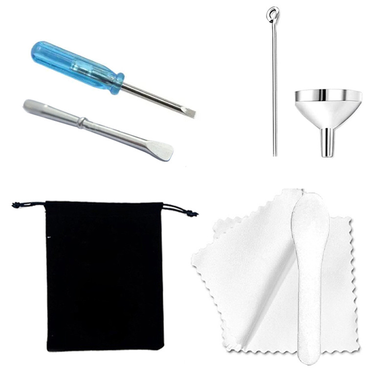 Bracelet, Flat-Head Screwdriver, Ashes Pendant, Auxiliary Funnel for Placing Ashes, Spoon, Cloth Jewelry Box, Velvet Bag