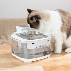 ペット自動給水器 猫用 恒温加熱循環式 犬用 電源不要 無線 長時間稼働