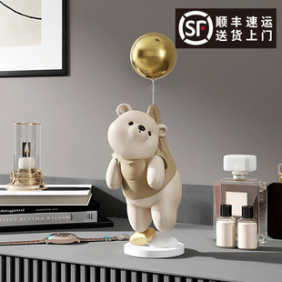 [6 free shipping] bear living room decoration TV wine cabinet porch soft office birthday housewarming gift