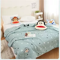 Покрывало Paul Frank из хлопка и шелка с изображением облака, цвет 150x200 см, 1100 г PFFCS241030U