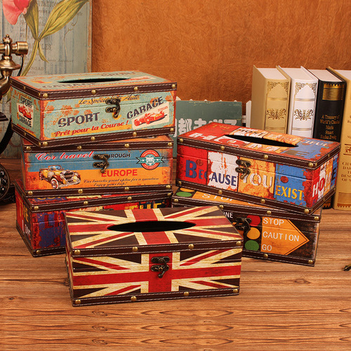 British-style tissue box, restaurant tissue dispenser, car cylindrical tissue dispenser, napkin box, home goods, portable for car use