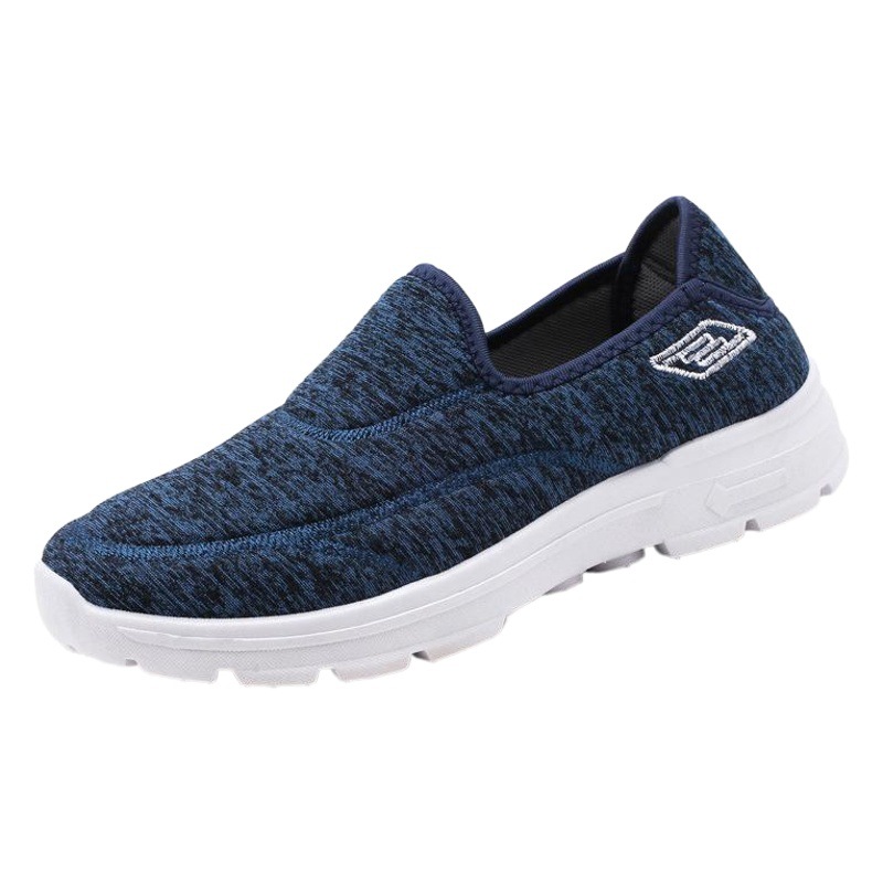 Shoes men's soft bottom Breathable walking men's shoes one-piece delivery couple casual shoes middle-aged and elderly cross-border sneaker men
