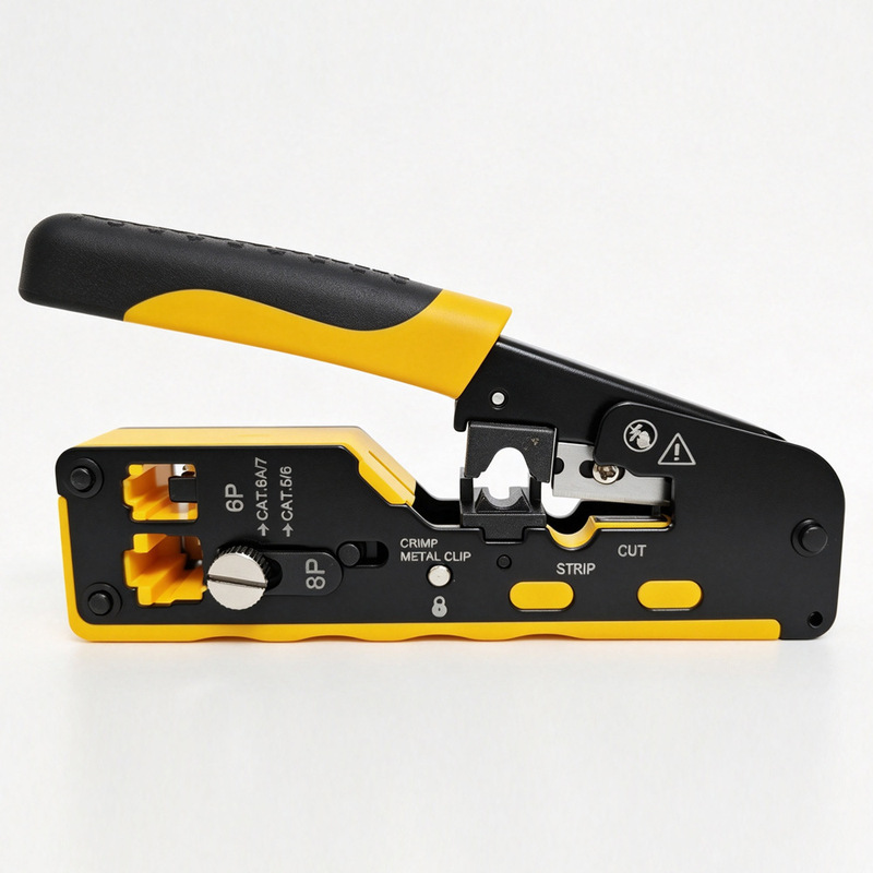 Category 7 Network Cable Crimping Pliers, Super Category 5, 6, 7, 8P6P Dual-Purpose Multifunctional Crimping Tool Cat.7 Wholesale Category 7 Network Cable Crimping Pliers, Super Category 5, 6, 7, 8P6P Dual-Purpose Multifunctional Crimping Tool Cat.7 Wholesale