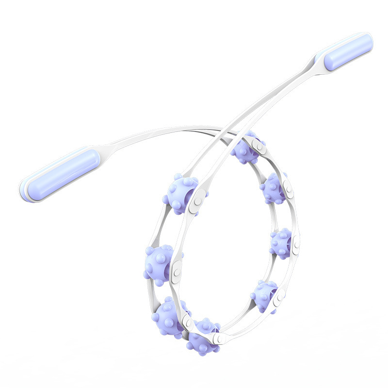 Nueva tira trasera masajeador dragado Meridiano espalda abierta hombro abierto artefacto rodillo columna cervical espalda masajeador