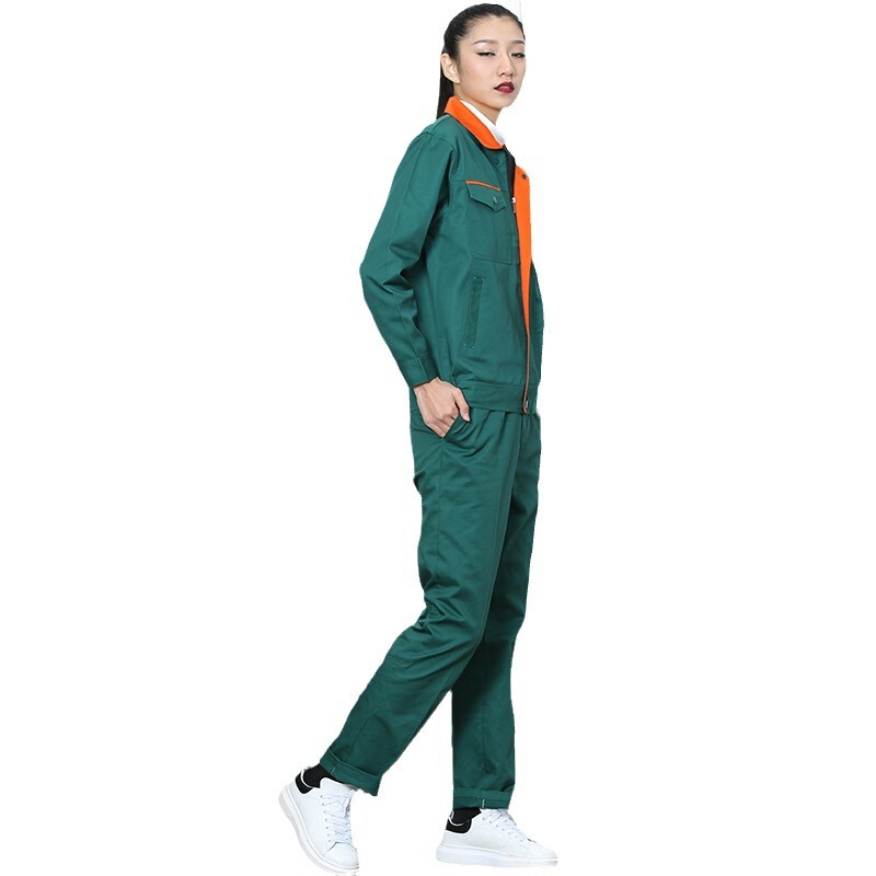 秋の長袖作業服セット耐摩耗性通気性男性労働保険服|undefined
