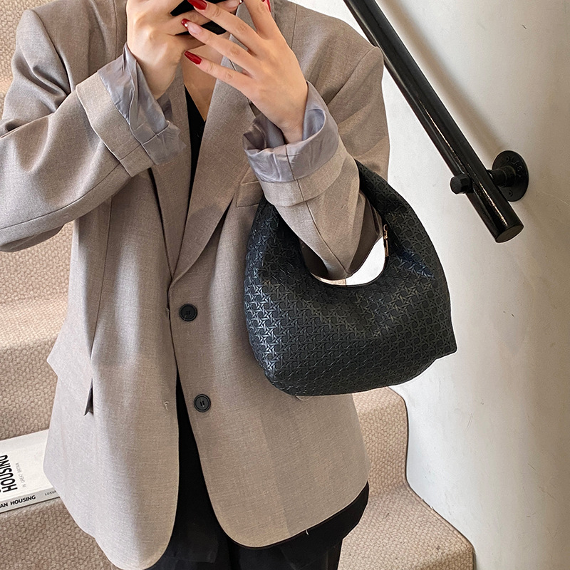 Texturas transfronterizas extranjeras bolsas debajo de las axilas bolsas de mujer 2025, bolsas de bolsas