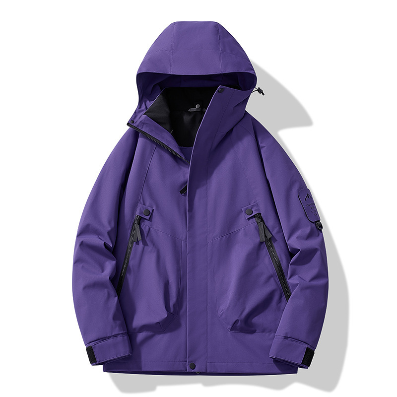 卸売新しいカップル 2518 オリジナル独立包装ジャケット屋外防風防水登山シングルジャケット女性のための|undefined