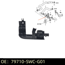 79710-SWC-G01适用于07-11款CRV2.0暖水开关水套阀门总成暖风开关