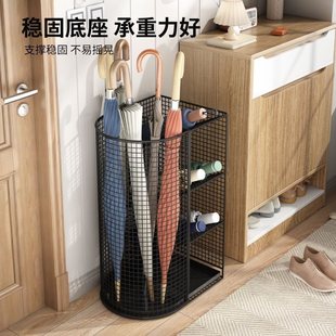 Umbrella Stand Storage Umbrella Bucket Commercial Hotel Lobby Storage Large Capacity Household Class Door Entry Umbrella