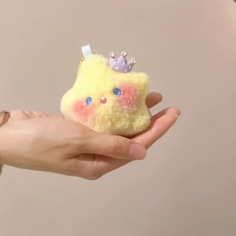 Plush cotton pendant, doll, keychain, backpack accessory