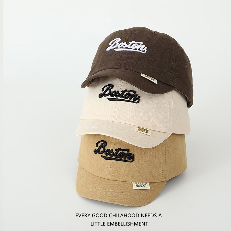 Sombreros para bebés primavera y otoño gorras delgadas gorras de lengua de pato gorras de béisbol para bebés de género y género gorras de sombreros para bebés de estilo coreano gorras de sol para bebés de estilo coreano