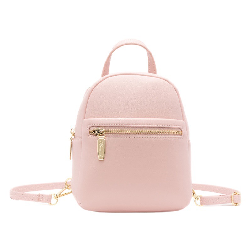 2024 nuevo bolso de las mujeres estilo coreano versátil moda de gran capacidad mini mochila antirrobo mochila PU Mochila de cuero