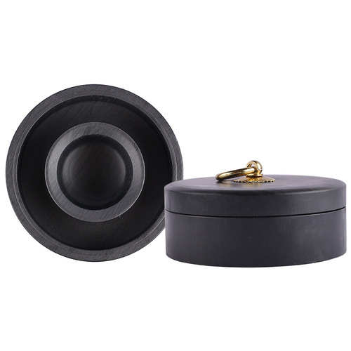 The same hot pot inkstone 4 inches 5 inches 6 inches Mochi Mohai original stone with cover moisturizing and preventing evaporation and not easy to dry the ink