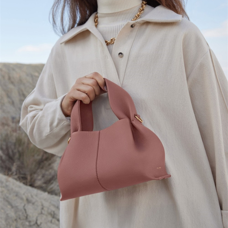 French Niche polene Cloud Bag Neuf 9 Cowhide Handbag Crossbody Shoulder Women's Bag poleno Dumpling Bag