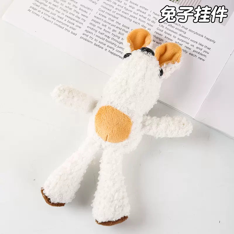 新款十二生肖背带玩偶 毛线钩织精美挂饰 手工可爱配饰挂扣批发