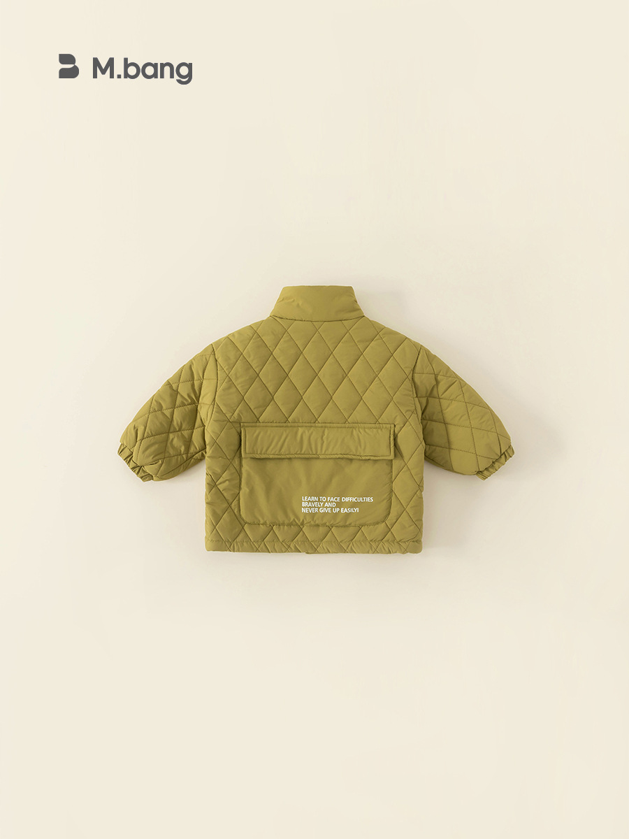 Ropa Infantil Youbao, Chaqueta Acolchada de Algodón para Niños, Cárdigan para Niños Pequeños, Abrigo Grueso para Niñas, Ropa de Algodón para Niños Otoño e Invierno DY82046