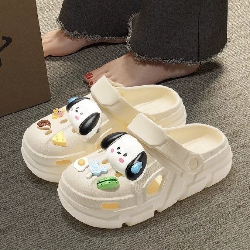 Летние пещерные туфли женские носить нескользящие стеганые фекалии