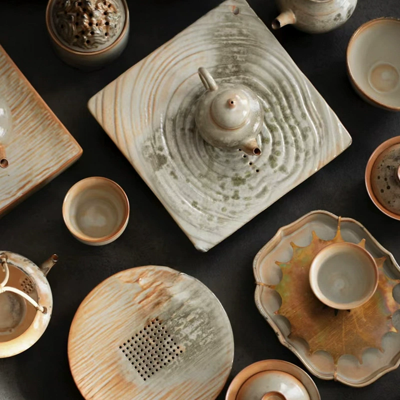 Кастрюля-чайница Mocai Chai Kiln Variable Series Cover Bowl Teapot Tea Cup Fair Cup Pot Coffee Cup Water Pot