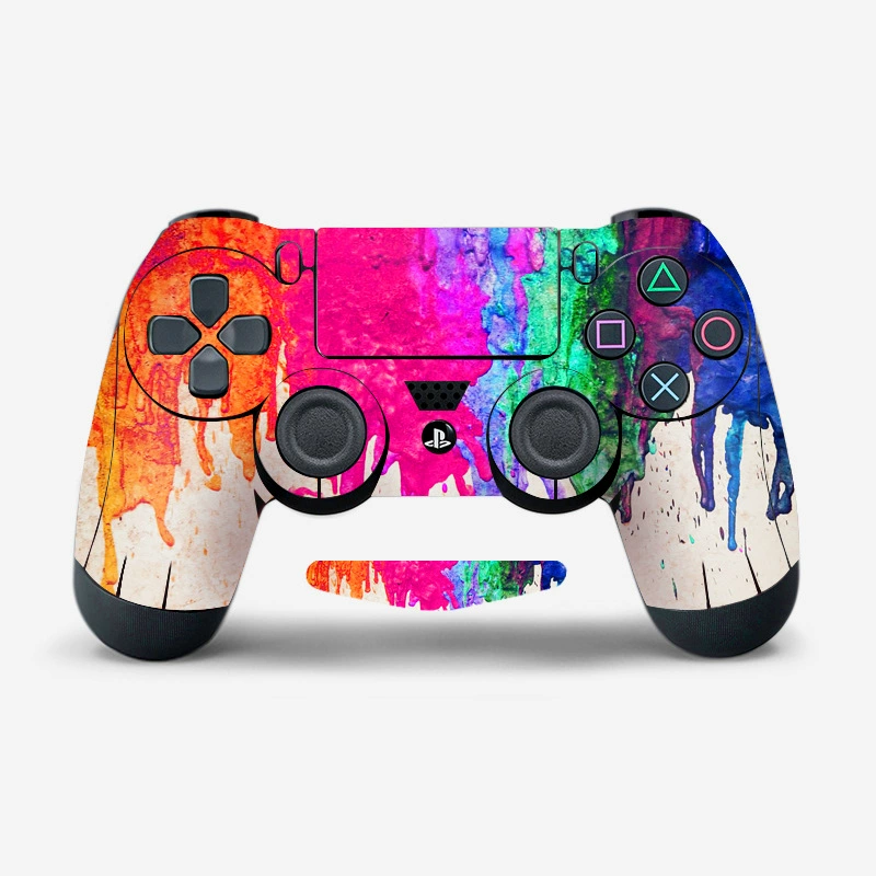 Скин-наклейка на рукоять контроллера PS4 с пленкой для света, тени sticker