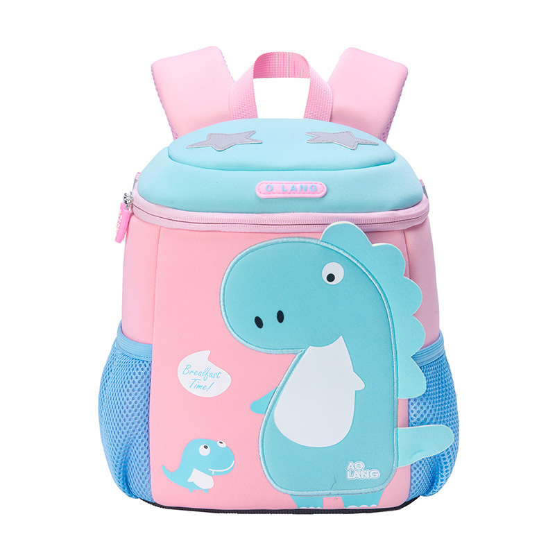 Nuevo kindergarten schoolbag anti-perdido dinosaurio de dibujos animados de los niños de reducción de la carga mochila ligera Escuela Primaria estudiante schoolbag