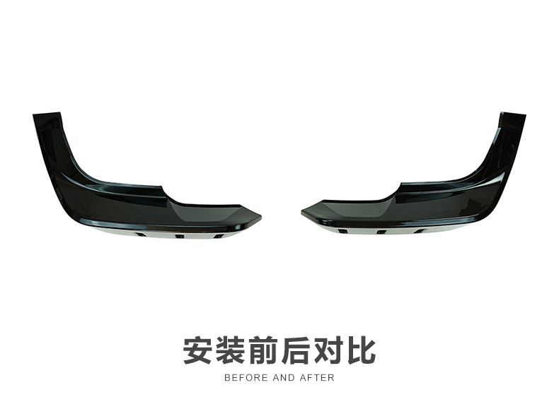Suitable for Land Rover New Defender Front Lip Kit Angle Front Bumper Aerodynamic Blade Exterior Modification Accessories Front Bars