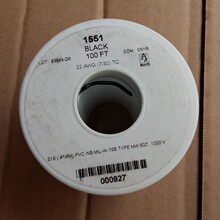 ������Ӵ���Alpha#1559 BK001, 1559 WH001 MIL-W-76 alphawire