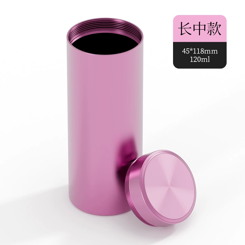 Metal handheld tea for traveling, big small box